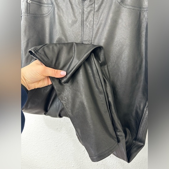 SPANX Women's Leather Skinny Pants Leggings Size M - Picture 5 of 9